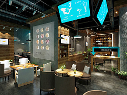 现代西餐咖啡店施工图CAD图纸,餐厅cad设计图纸下载
